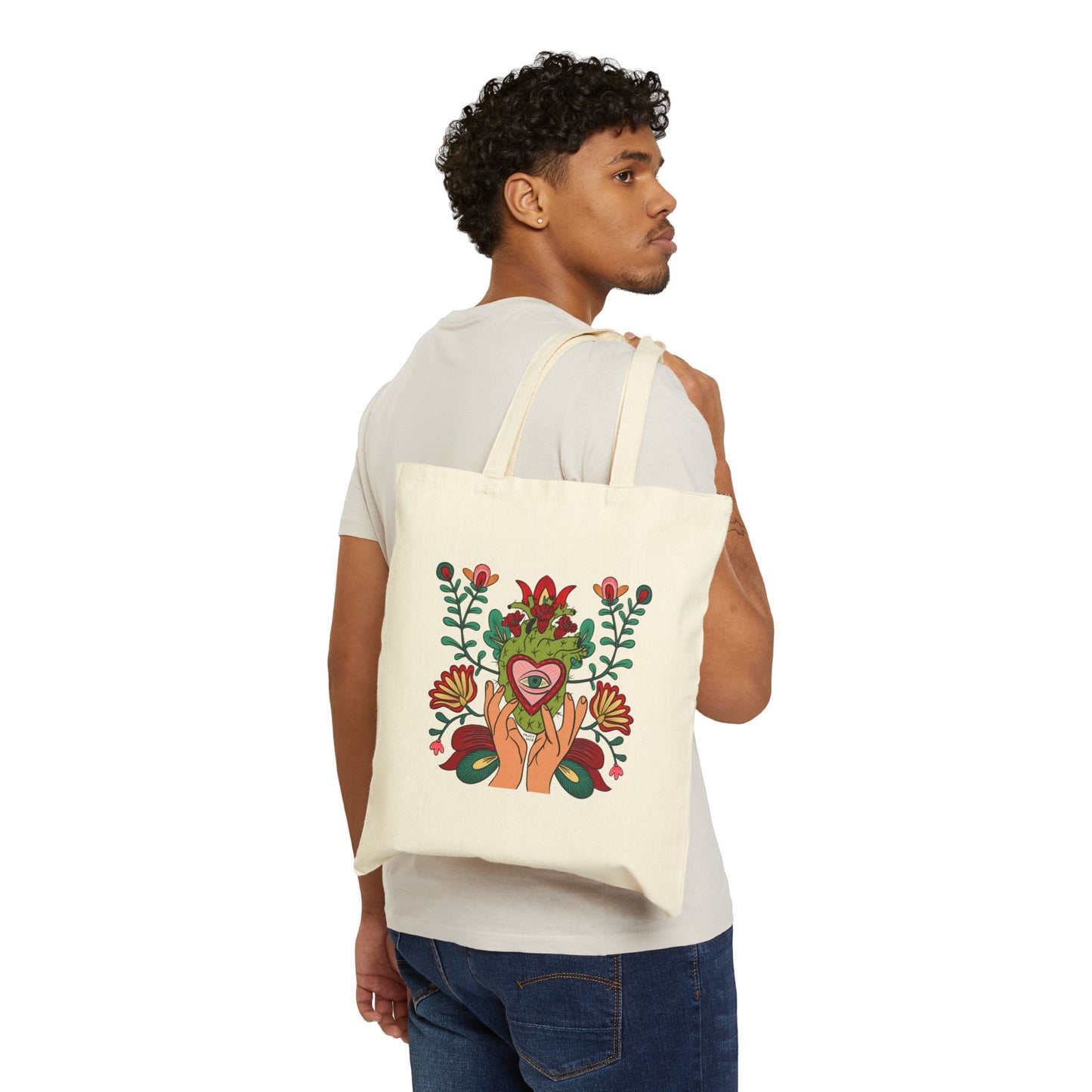 Corazón de Cactus (Tote Bag)