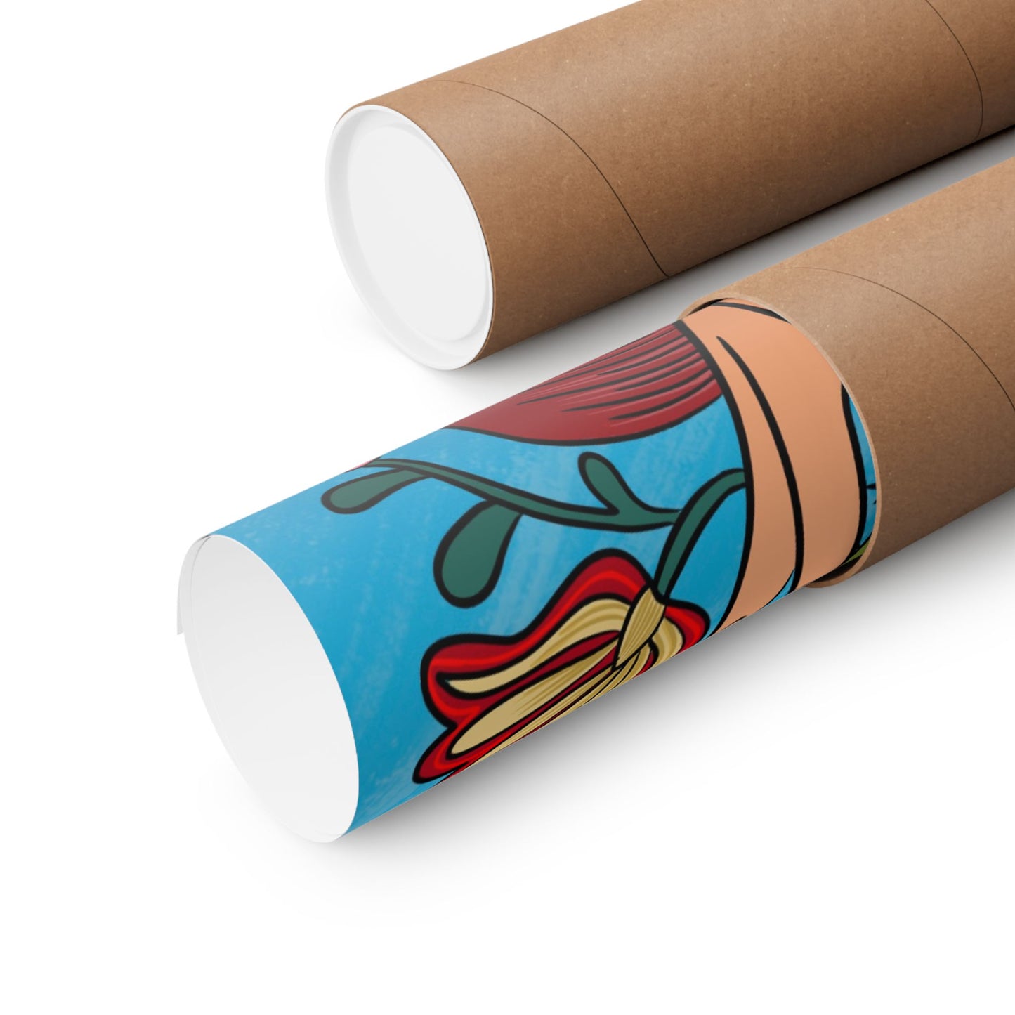 Corazón de Cactus Blue Version (Art Print)