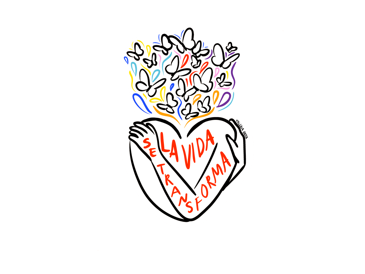 La Vida Se Transforma (Sticker)