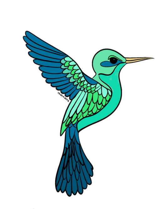 Hummingbird 2 (Sticker)