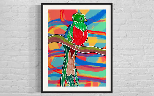 Flight of Colors (Art Print)