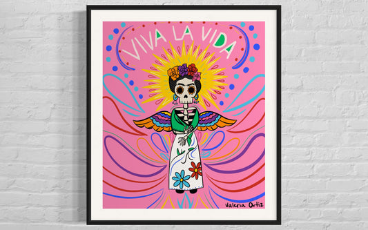 Viva La Vida Pink Version (Art Print)