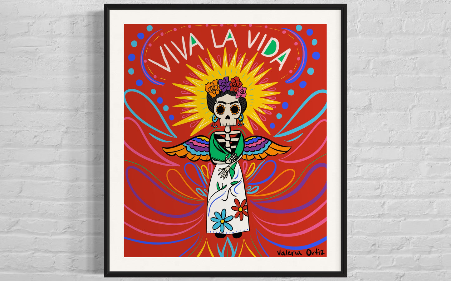 Viva La Vida Red Version (Art Print)